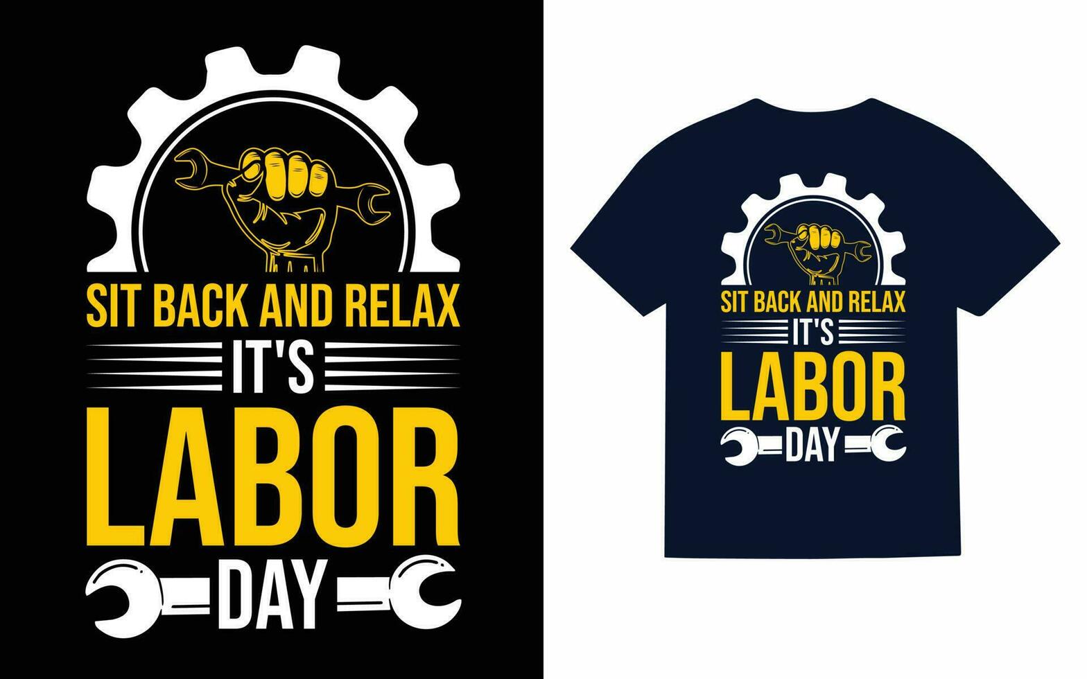 Labor Day t-shirt design vektor