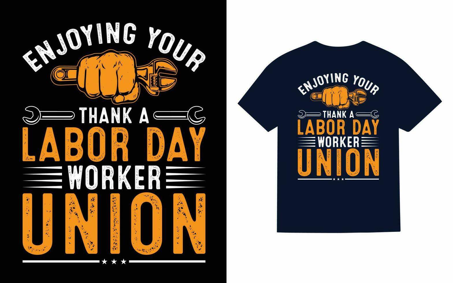 Labor Day t-shirt design vektor