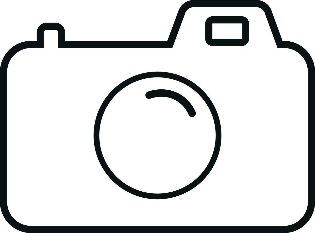Kamera Symbol Fotografie Clip Art Illustration Design vektor