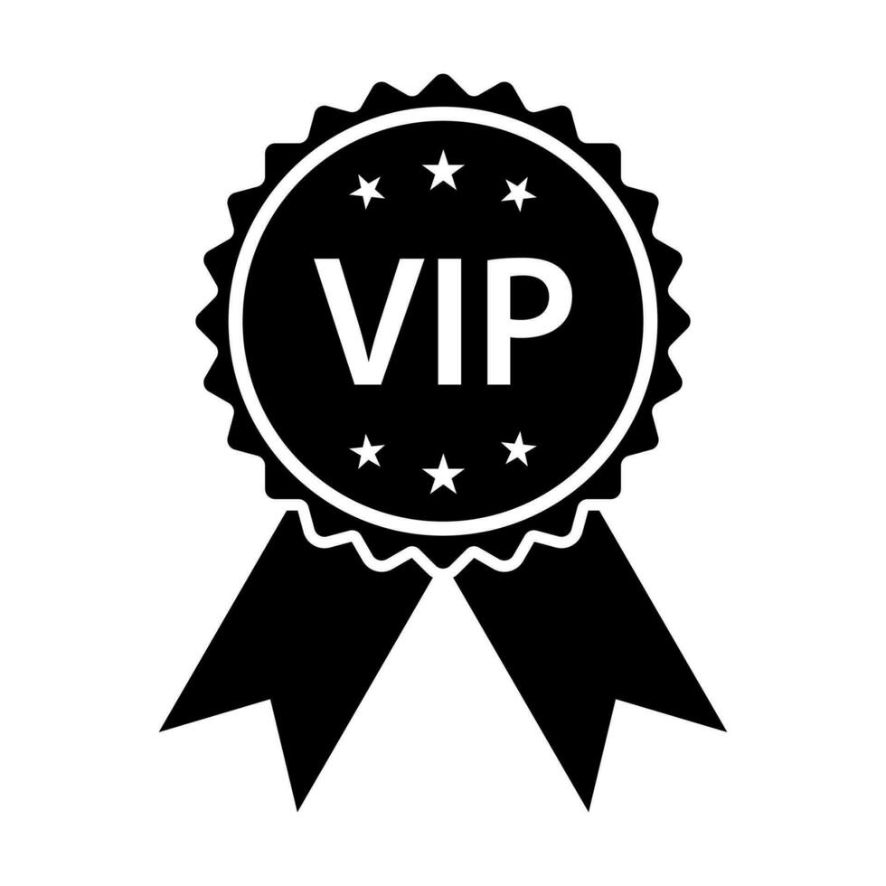 vip Etikette Symbol Vektor zum Grafik Design, Logo, Webseite, Sozial Medien, Handy, Mobiltelefon Anwendung, ui Illustration