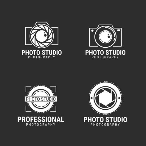 Fotograf Logo Vektor Sammlung