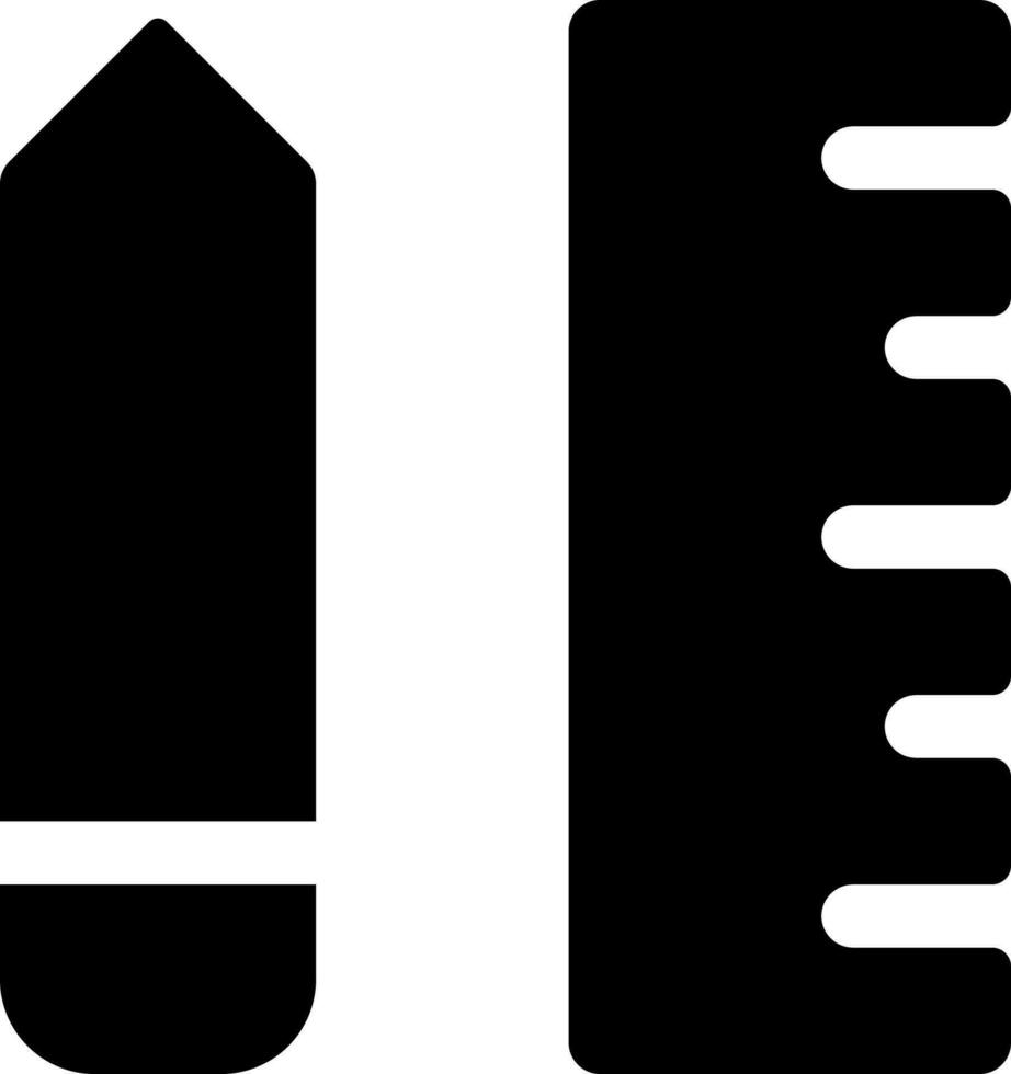 brevpapper svart glyf ui ikon. köpa grundläggande för skola, kontor. tillbaka till skola. användare gränssnitt design. silhuett symbol på vit Plats. fast piktogram för webb, mobil. isolerat vektor illustration