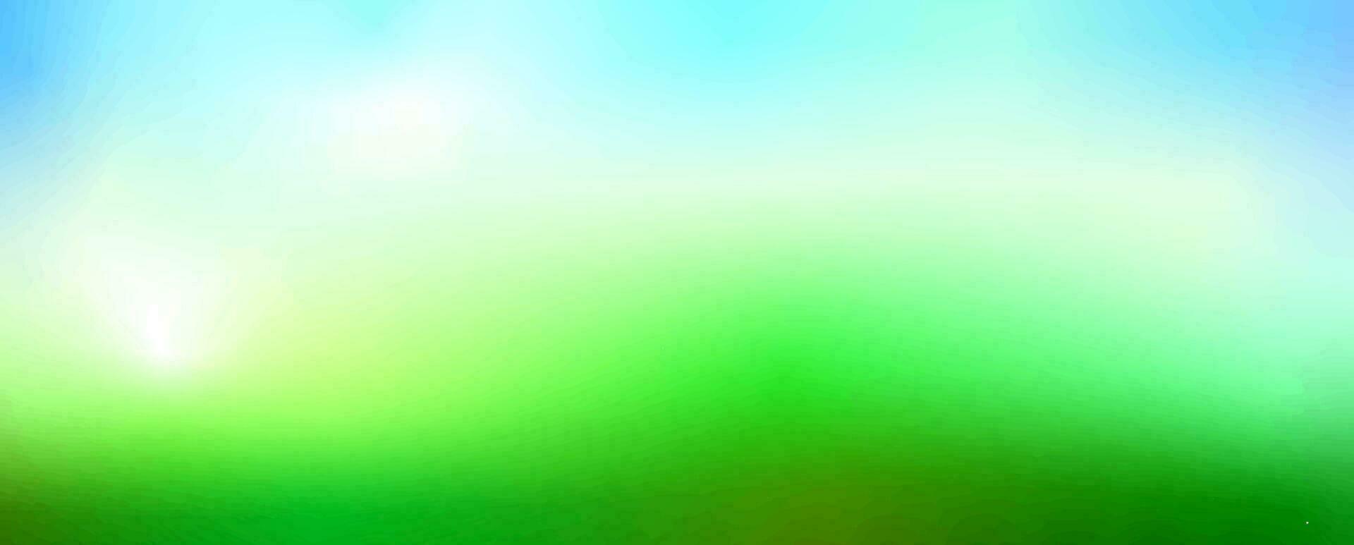 natürlich Gradient Hintergrund mit Himmel und Gras vektor