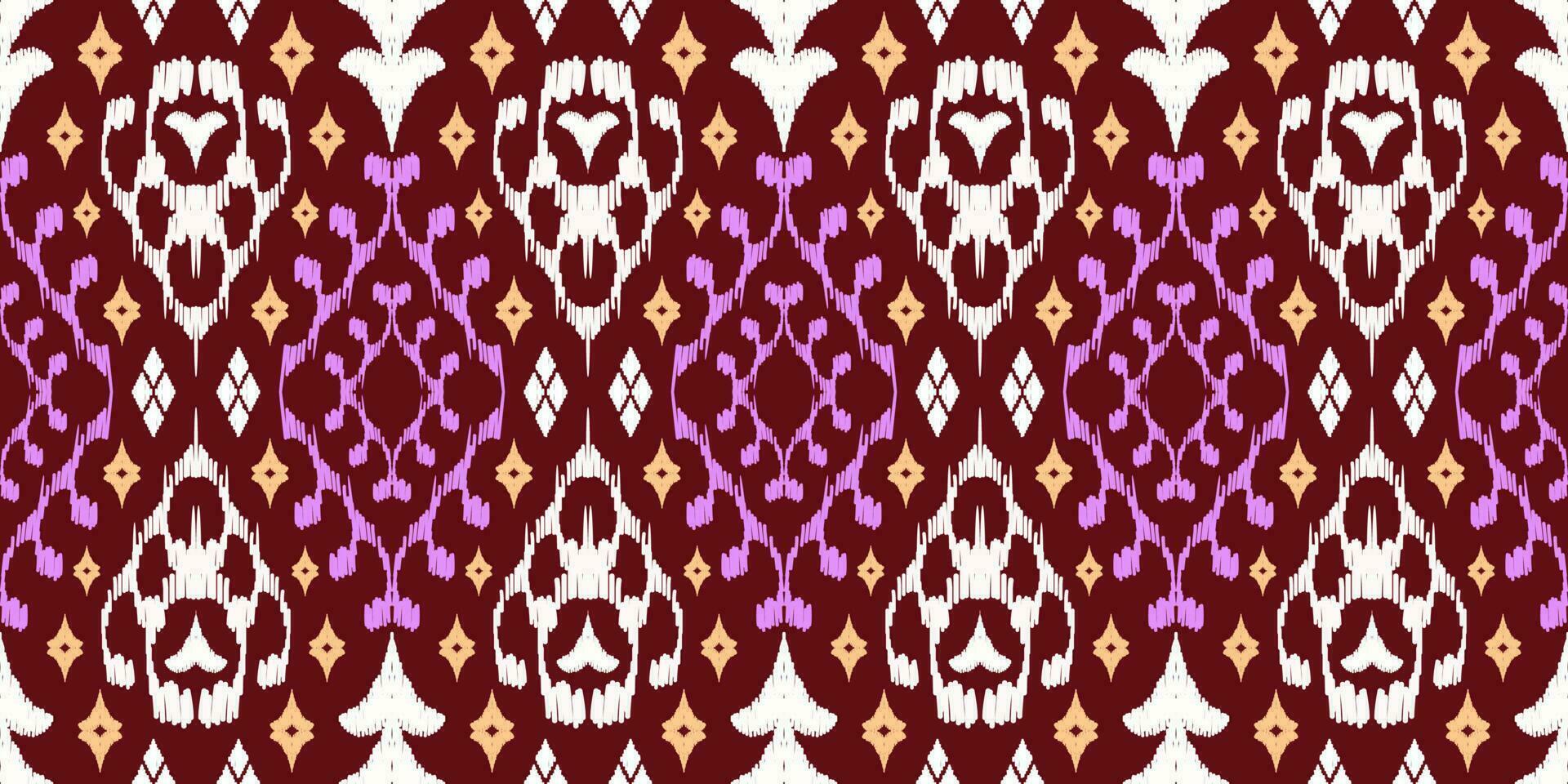 etnisk figur aztec broderi stil. geometrisk ikat orientalisk traditionell konst mönster.design för etnisk bakgrund, tapeter, mode, kläder, omslag, tyg, element, sarong, grafik, vektor illustration