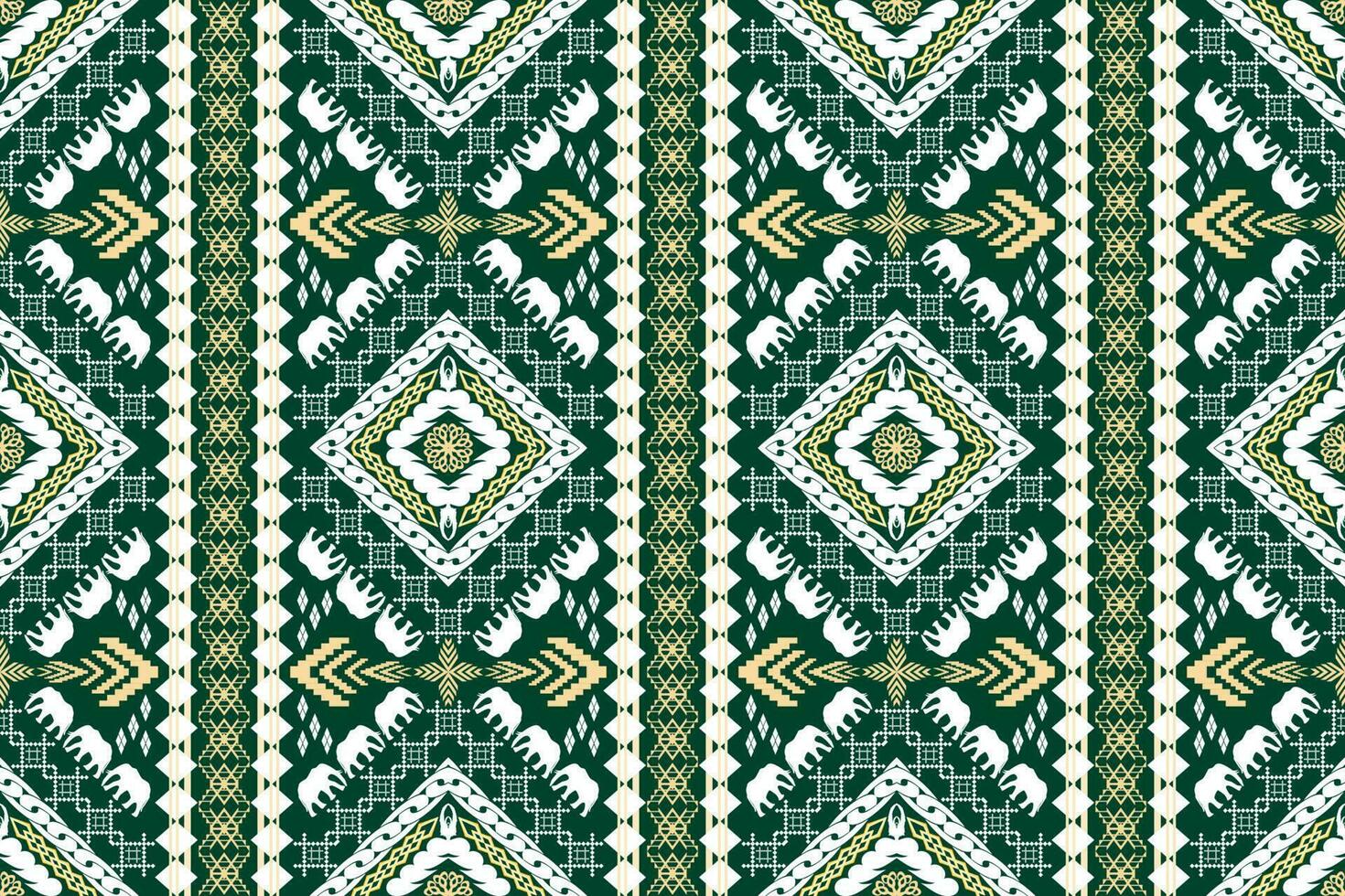 etnisk figur aztec broderi stil. geometrisk ikat orientalisk traditionell konst mönster.design för etnisk bakgrund, tapeter, mode, kläder, omslag, tyg, element, sarong, grafik, vektor illustration