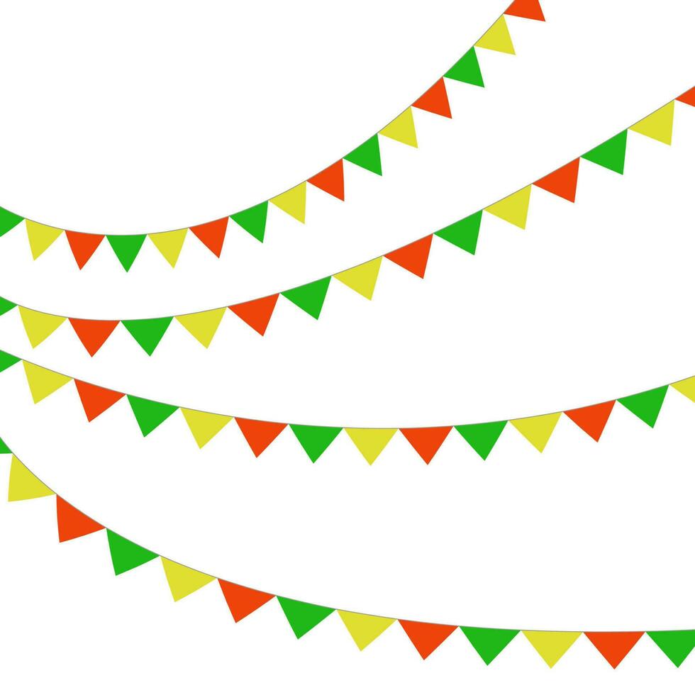 flaggor vektor för din fest design eps10.