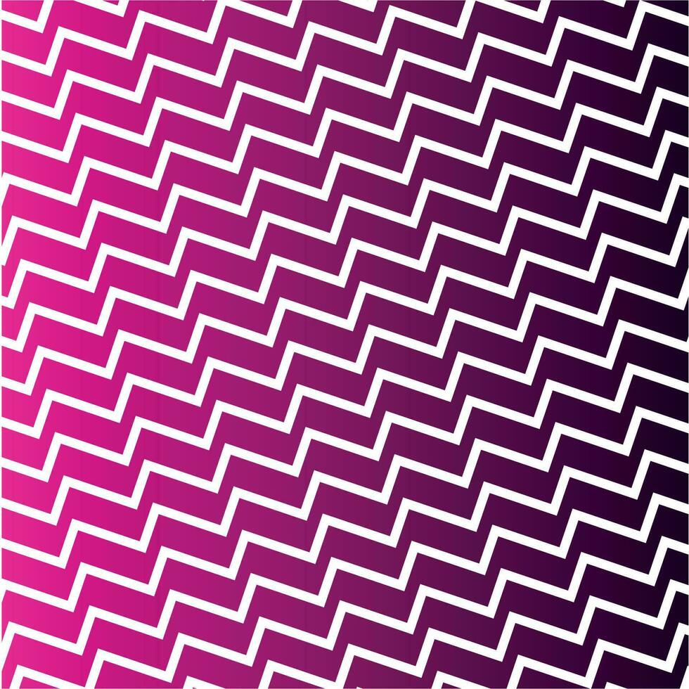 sicksack- mönster rosa bakgrund, isolerat bakgrund. vektor