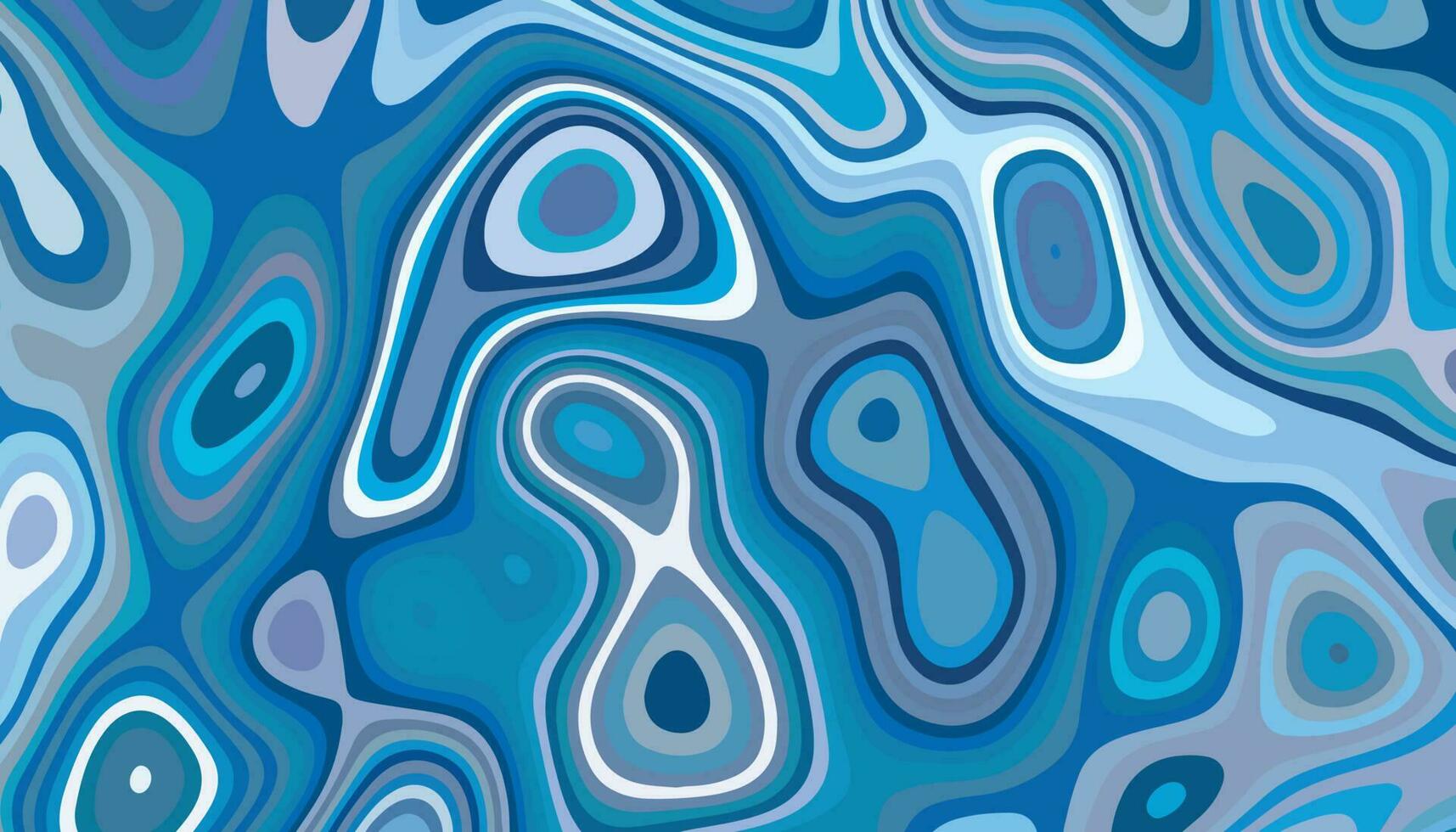 abstrakt Blau Papier Schnitt Hintergrund mit einfach Formen. vektor