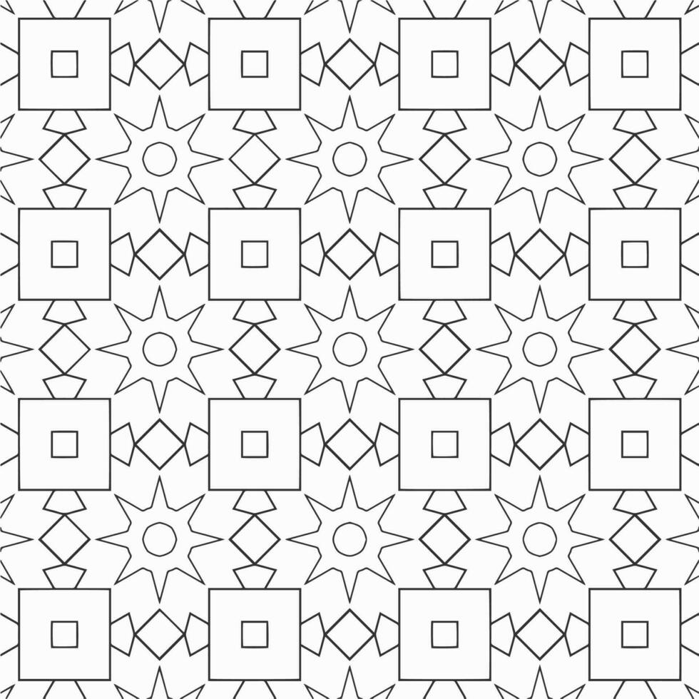 Vektor geometrisch Blume Formen Muster Design Hintergrund