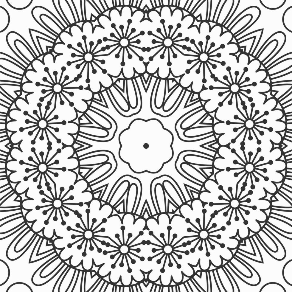 vektor geometrisk blomma former mönster design bakgrund
