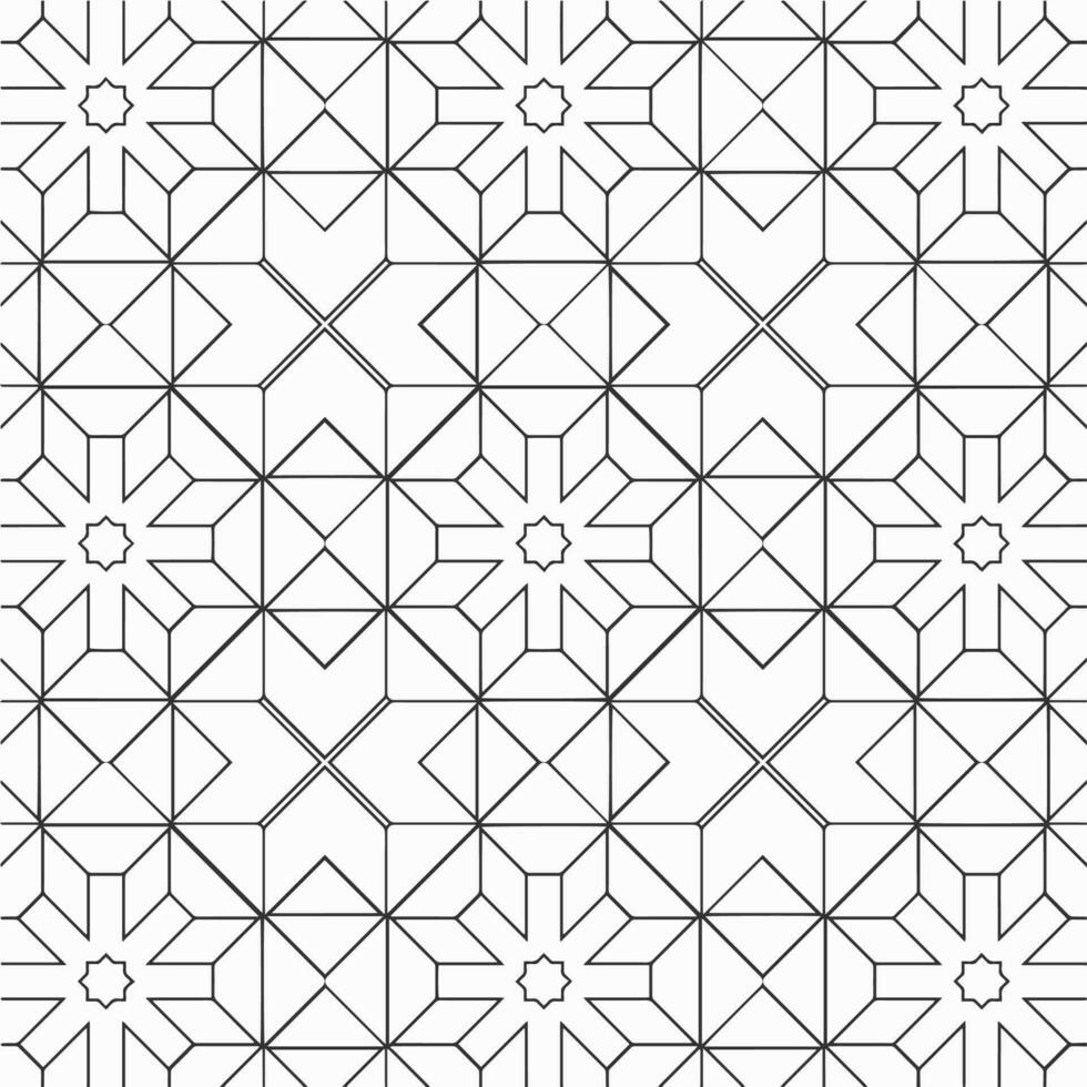 Vektor geometrisch Blume Formen Muster Design Hintergrund