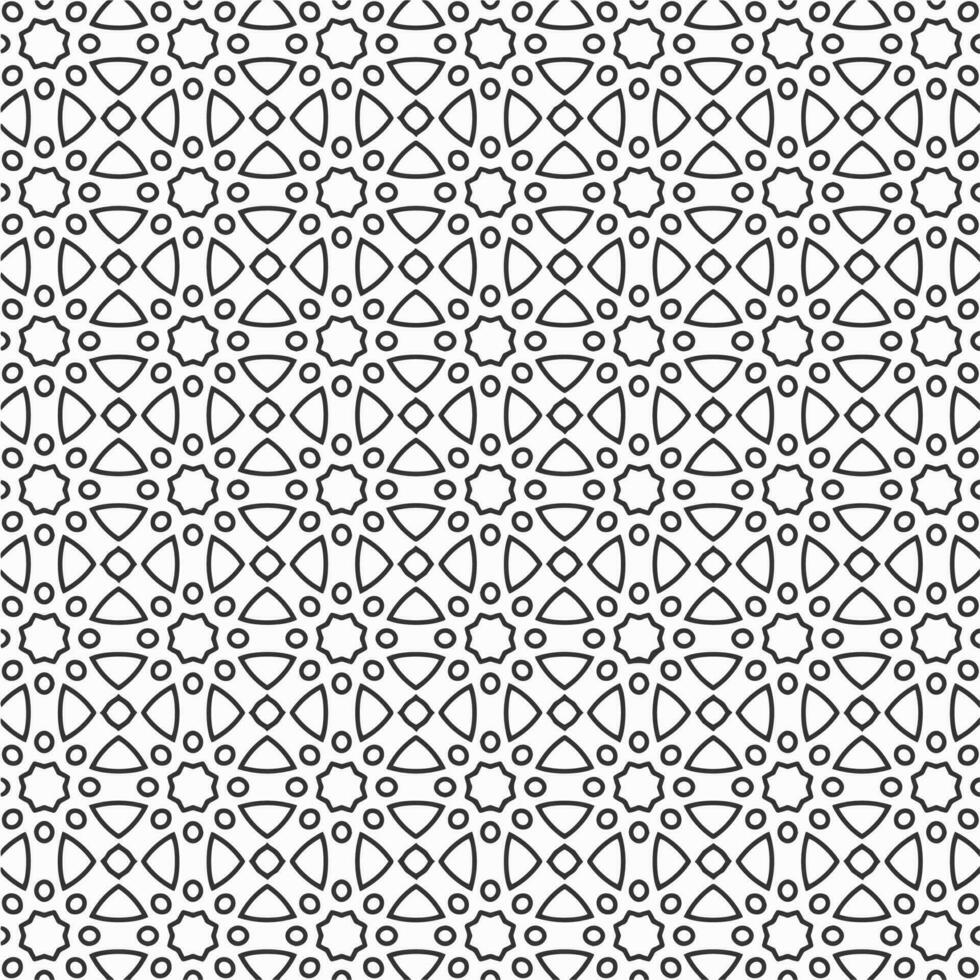 Vektor geometrisch Blume Formen Muster Design Hintergrund