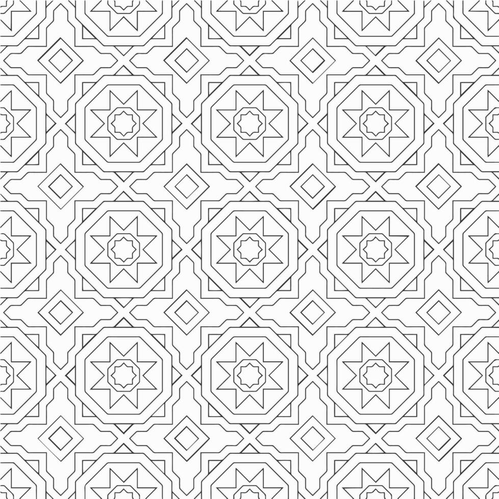 Vektor geometrisch Blume Formen Muster Design Hintergrund