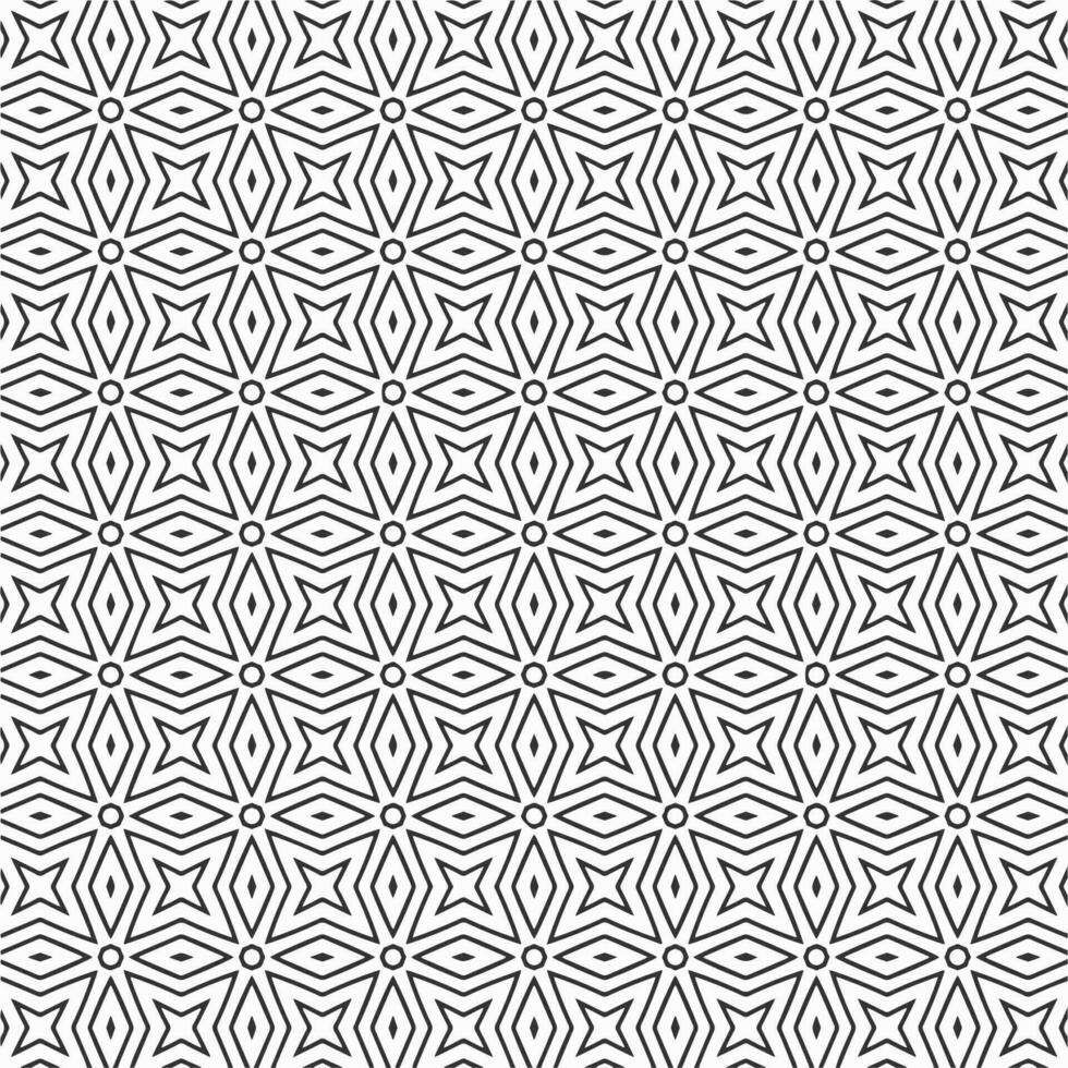 Vektor geometrisch Blume Formen Muster Design Hintergrund