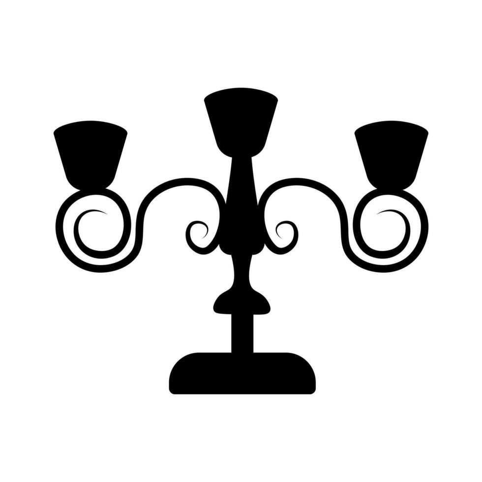 Leuchter Symbol Vektor Illustration