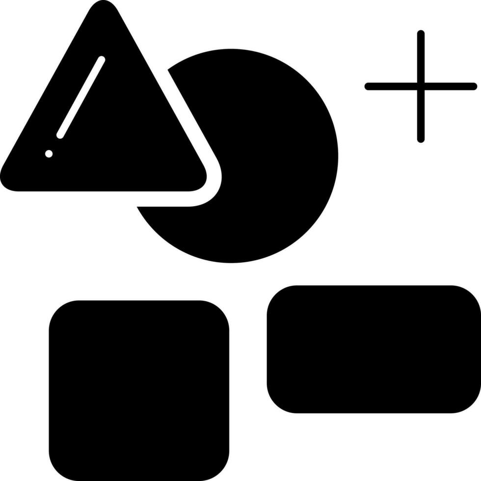 fast ikon för element vektor