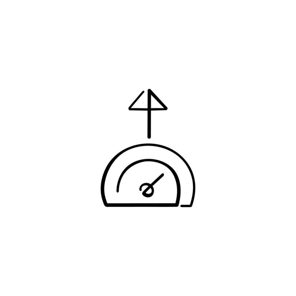 Jahrgang Aufzug Linie Stil Symbol Design vektor