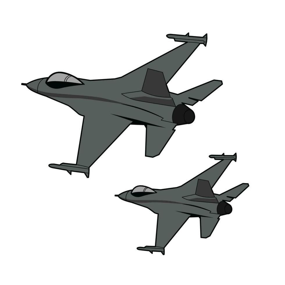 fliegend modern Jet Formation Vektor Design
