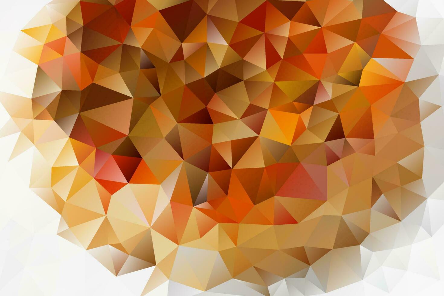 Vektor abstrakt polygonal Hintergrund von bewirken geometrisch Dreiecke