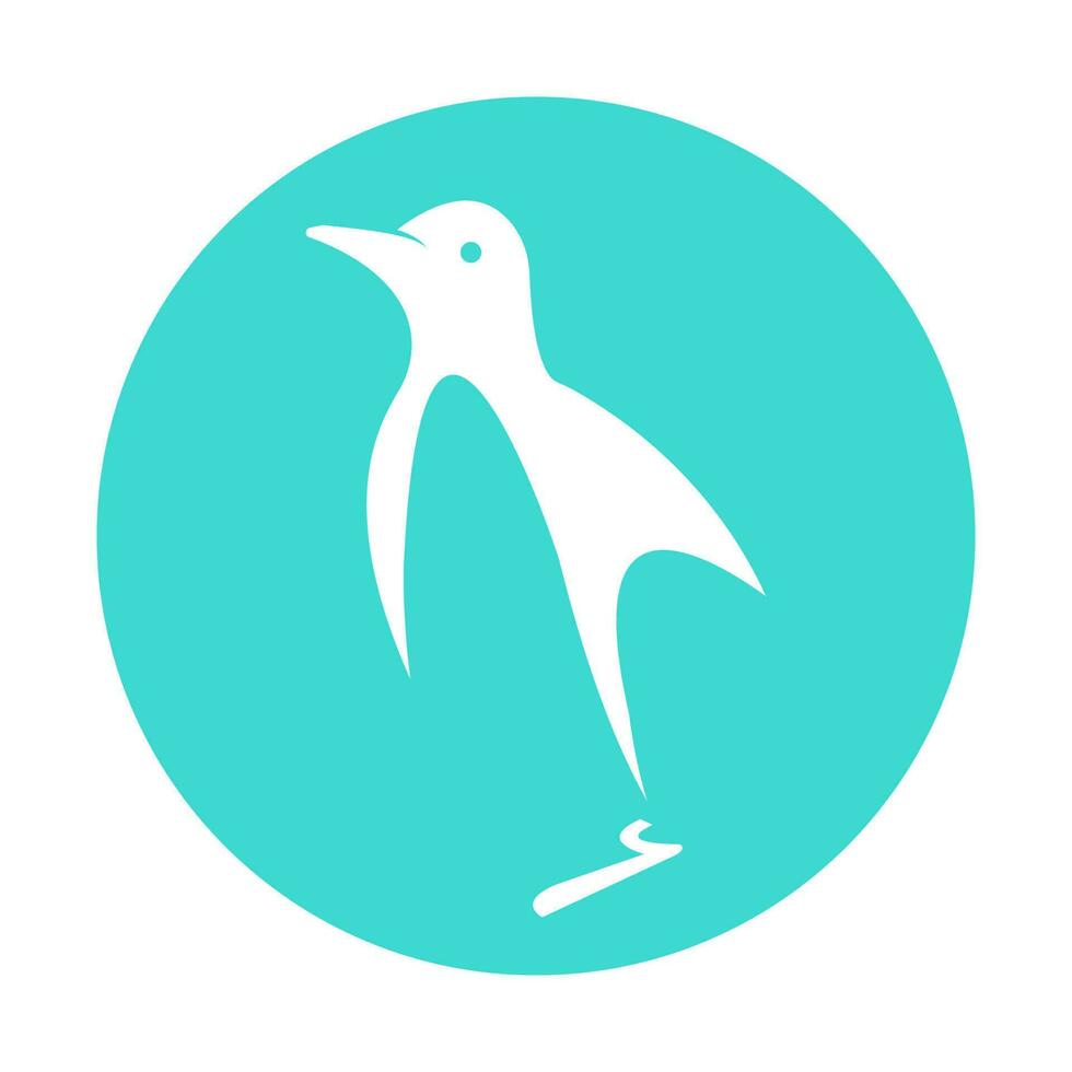 Pinguin Symbol Illustration Vektor