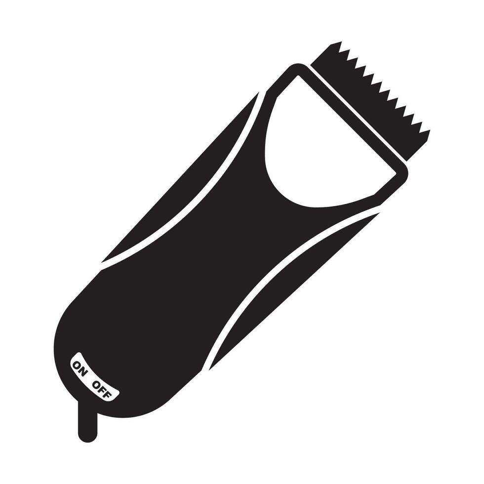 elektrisch Haarschneidemaschinen Symbol vektor