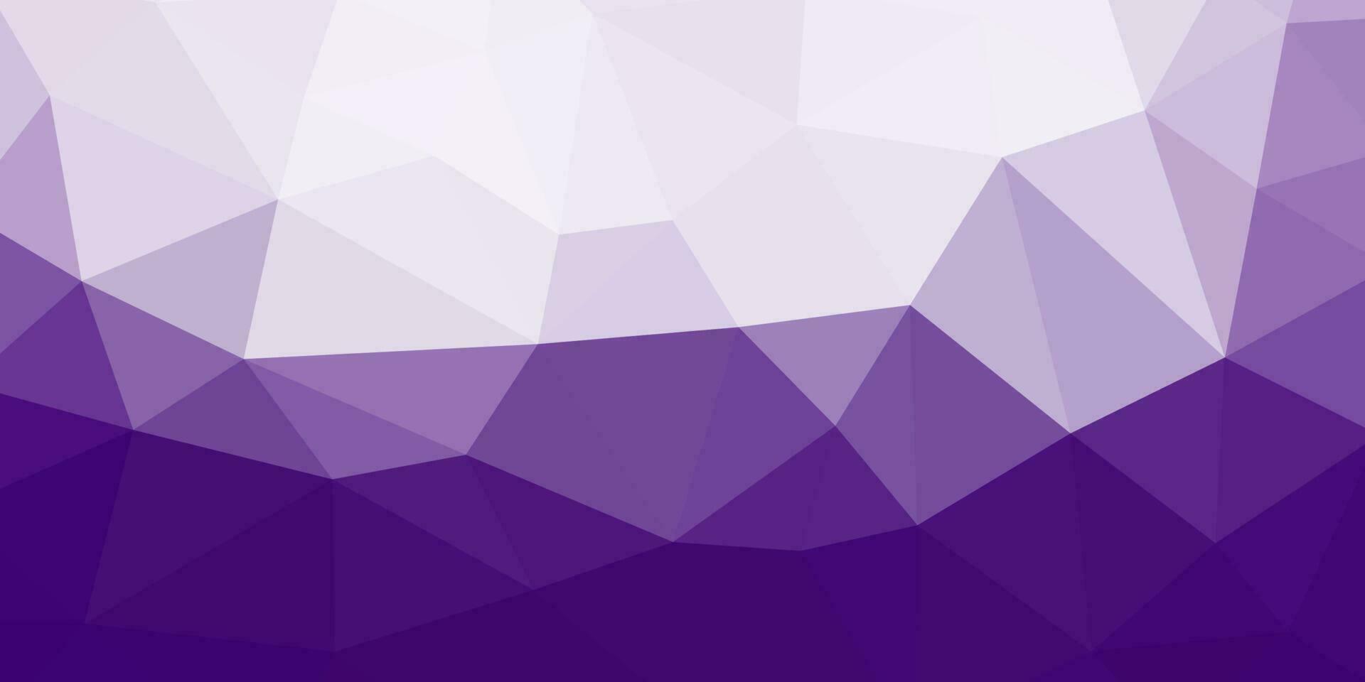abstrakt geometrisch lila Gradient mit Dreiecke Muster modern Hintergrund zum Geschäft vektor