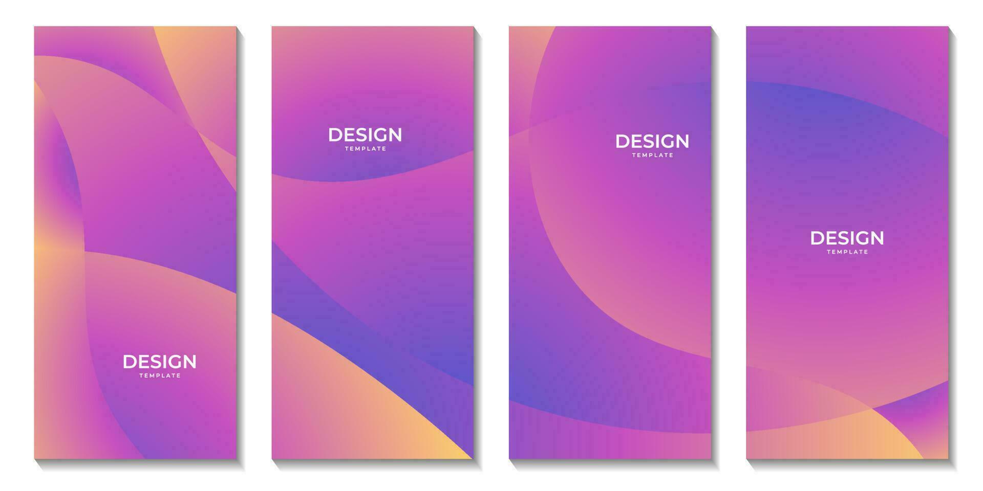 abstrakt bunt Gradient Hintergrund Vektor Illustration