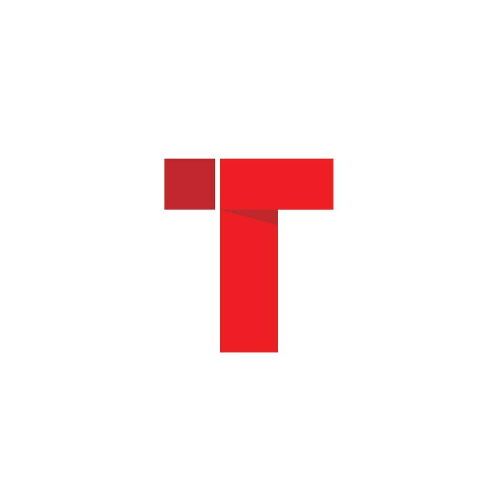 t logotyp vecor brev font ikon design symbol vektor