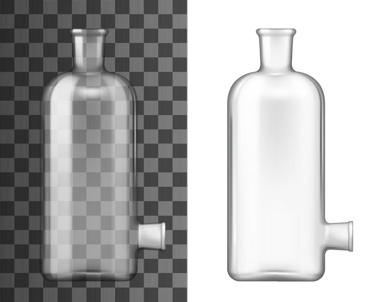 chemisch Flasche, Labor Glas Becherglas, realistisch vektor