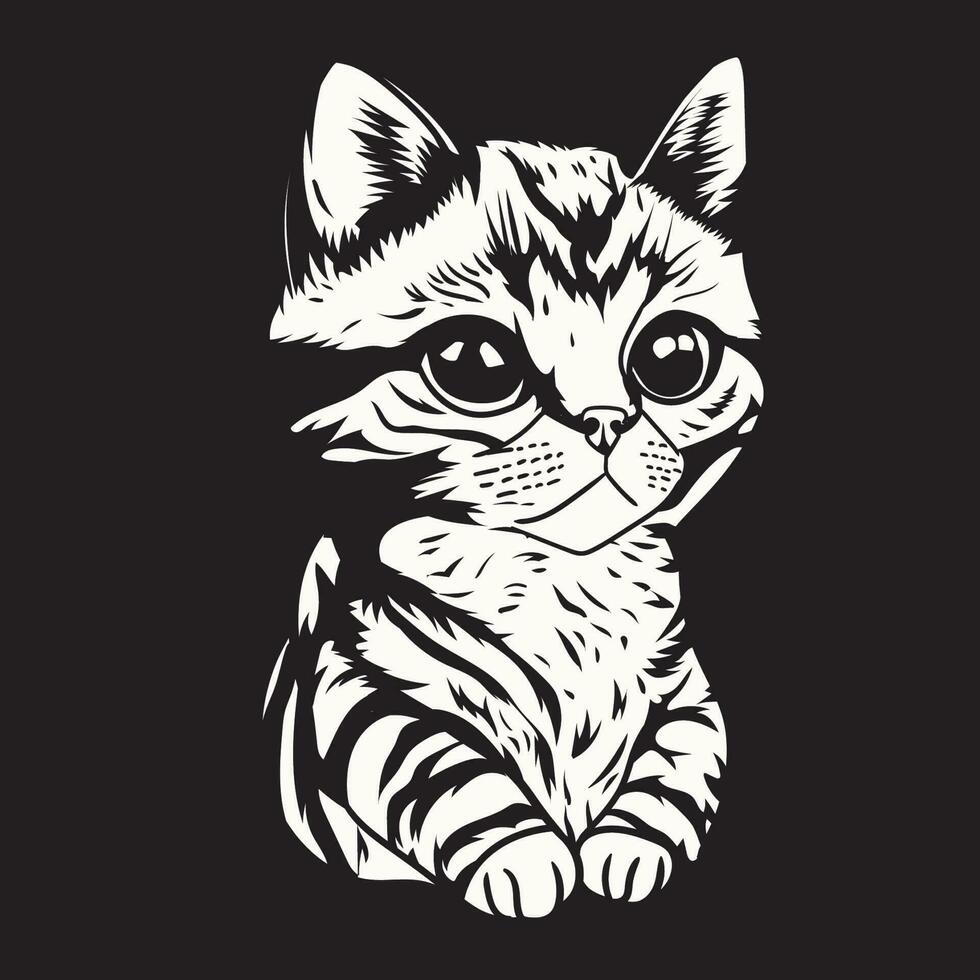 Tier Tiger Katze Vektor Illustration