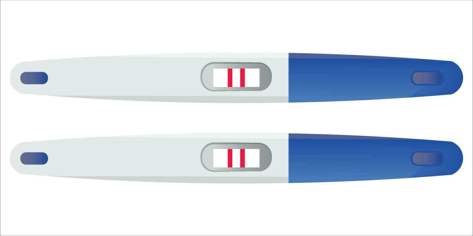 Blau Schwangerschaft Prüfung Symbol, Vektor, Illustration, Symbol vektor