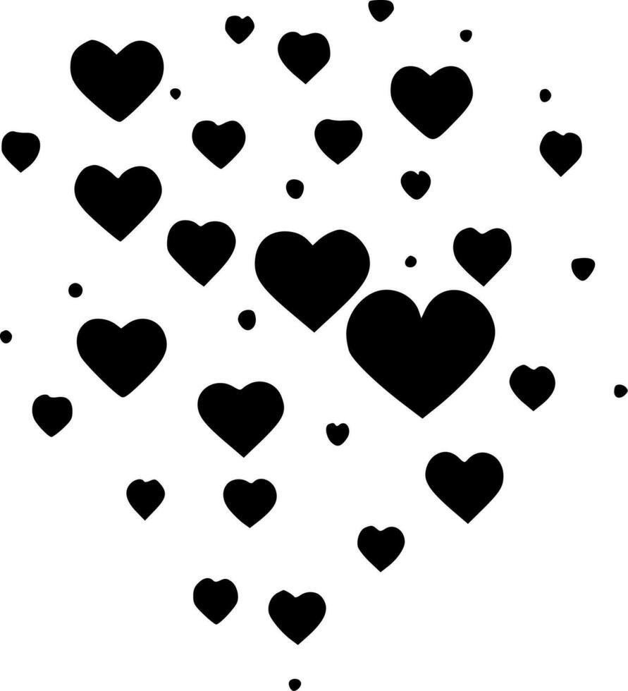 Herzen - - hoch Qualität Vektor Logo - - Vektor Illustration Ideal zum T-Shirt Grafik