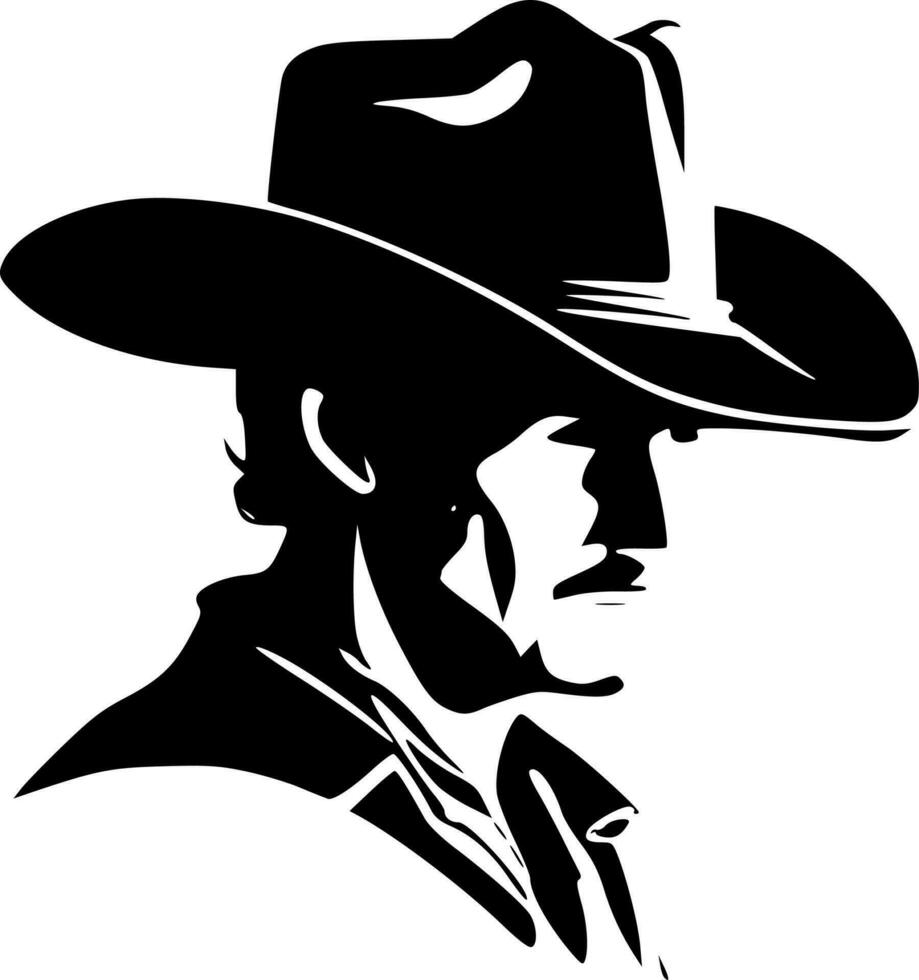 cowboy - hög kvalitet vektor logotyp - vektor illustration idealisk för t-shirt grafisk