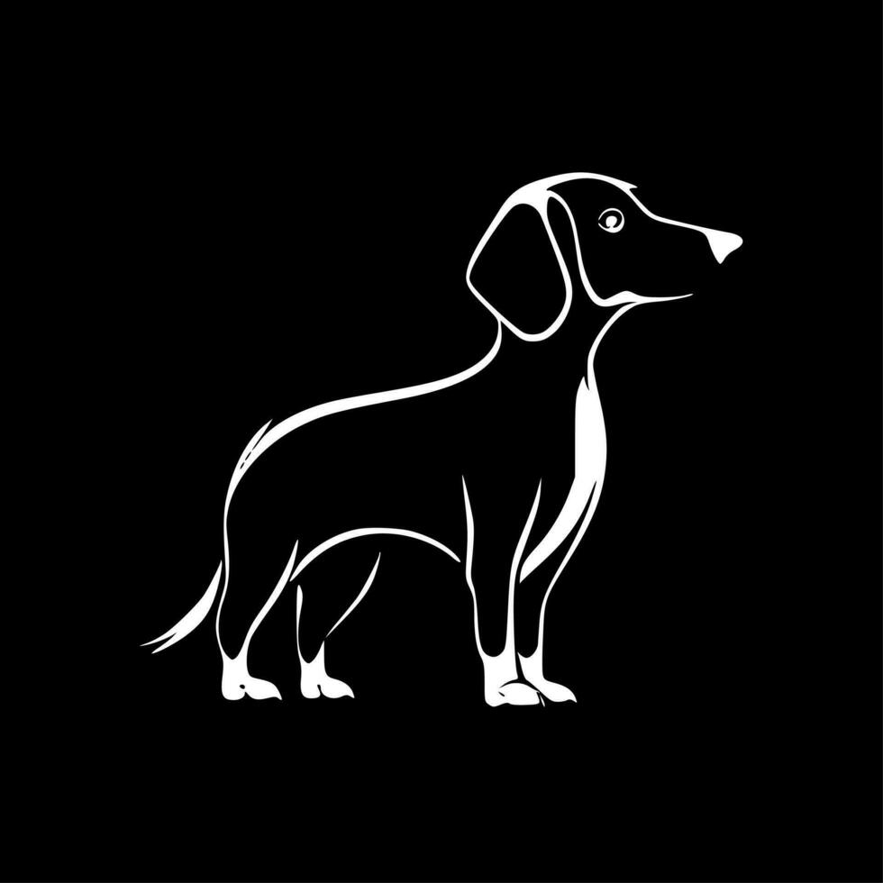 Hund Clip Kunst - - hoch Qualität Vektor Logo - - Vektor Illustration Ideal zum T-Shirt Grafik