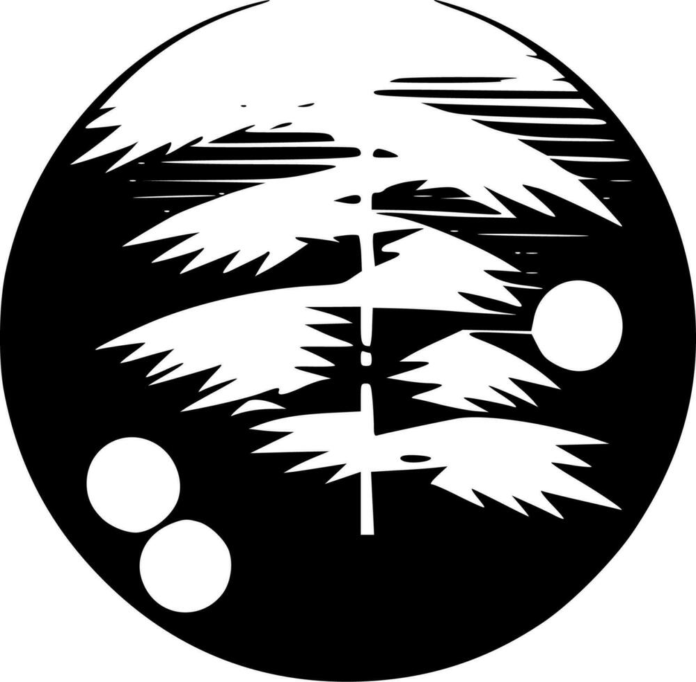japanisch - - minimalistisch und eben Logo - - Vektor Illustration