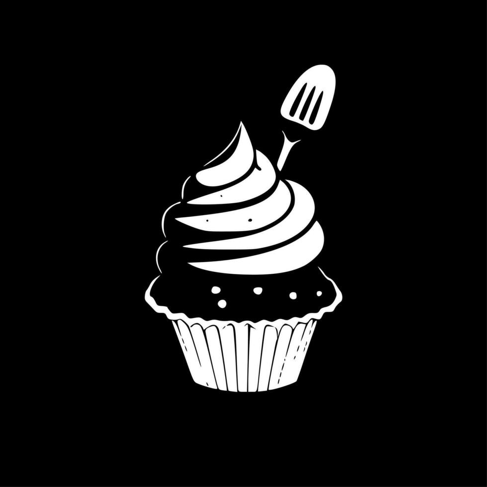 Cupcake - - hoch Qualität Vektor Logo - - Vektor Illustration Ideal zum T-Shirt Grafik