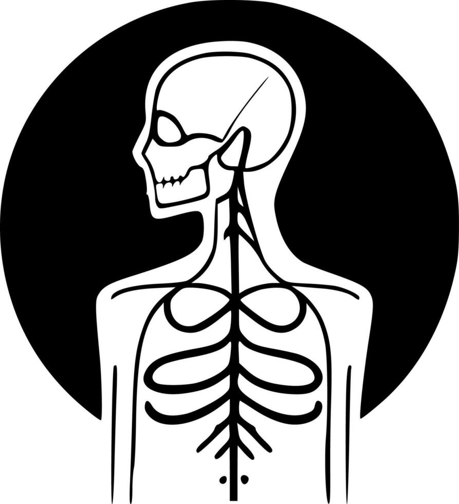 Anatomie - - hoch Qualität Vektor Logo - - Vektor Illustration Ideal zum T-Shirt Grafik