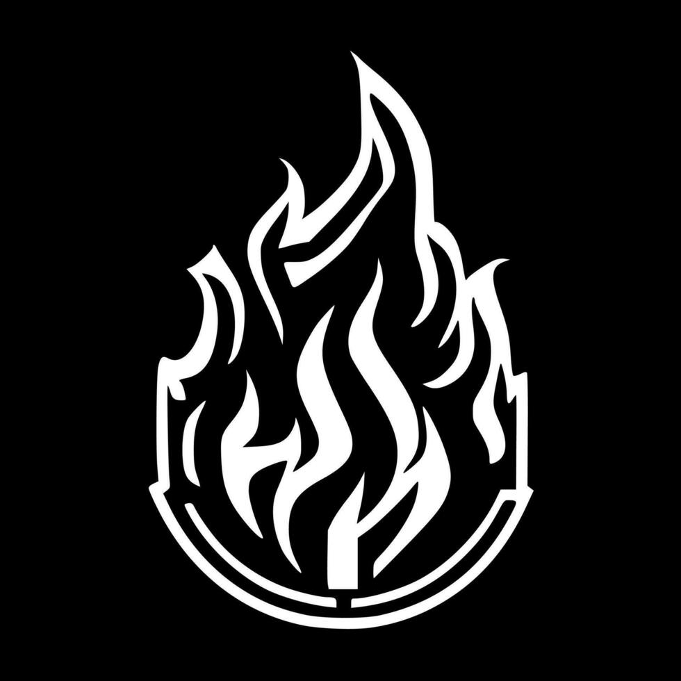 Feuer - - hoch Qualität Vektor Logo - - Vektor Illustration Ideal zum T-Shirt Grafik