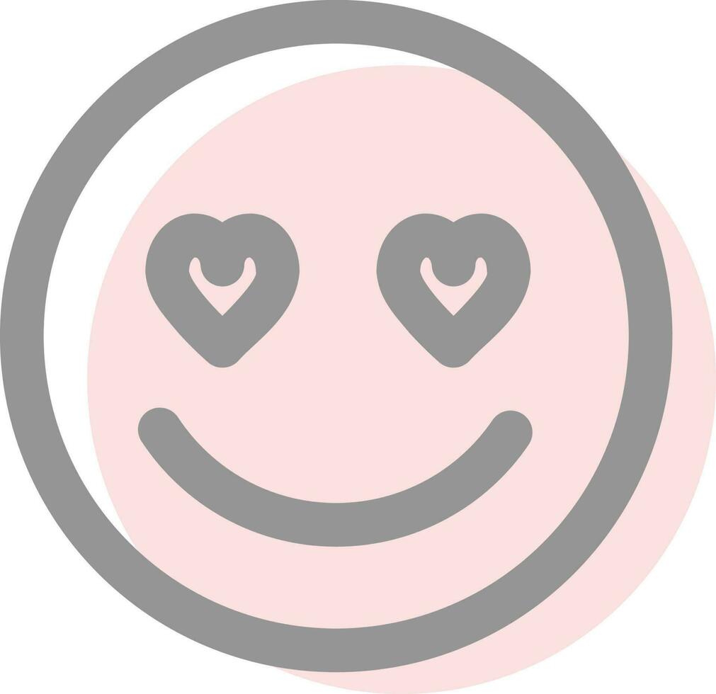 leende valentines emoji vektor