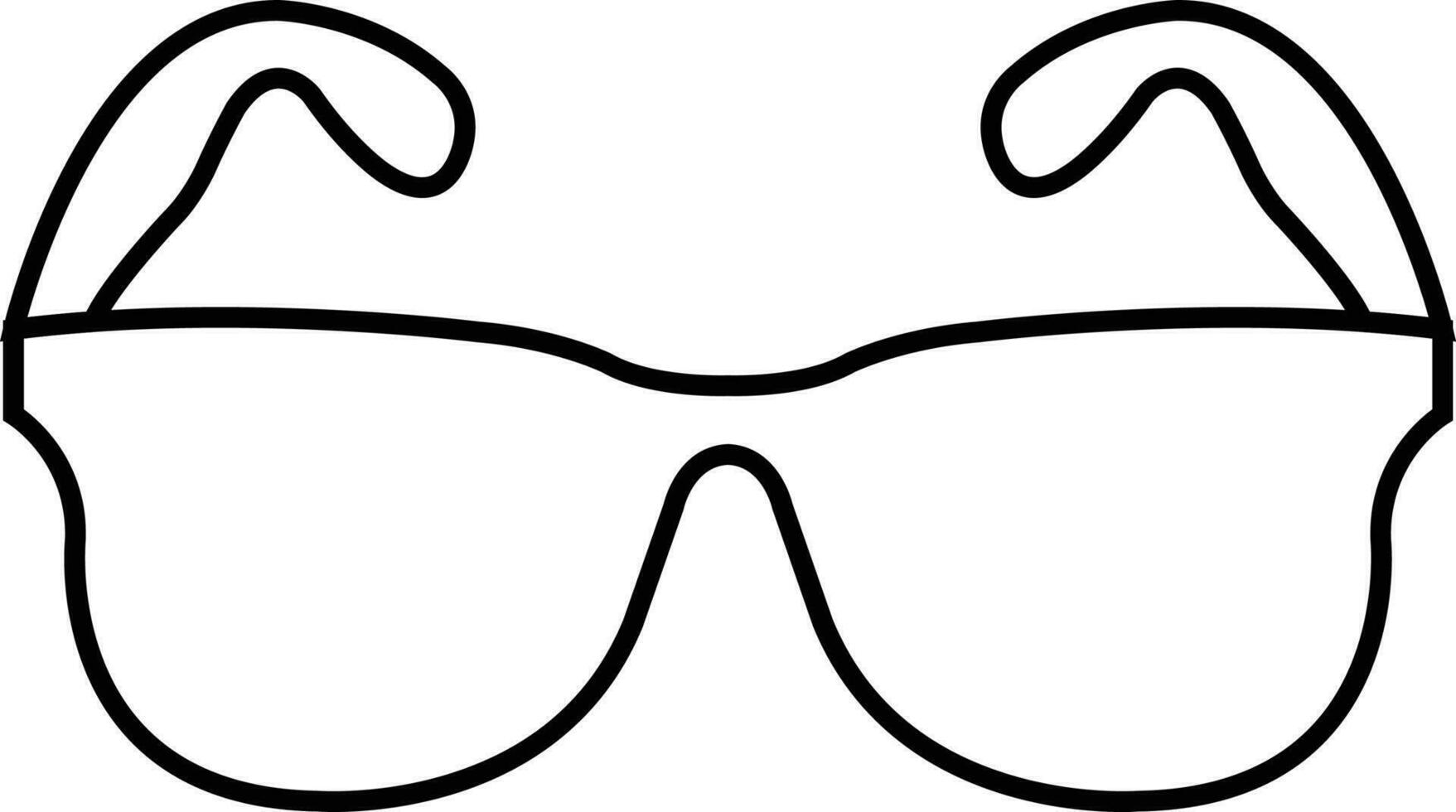 Sonnenbrille Schatten Brille vektor