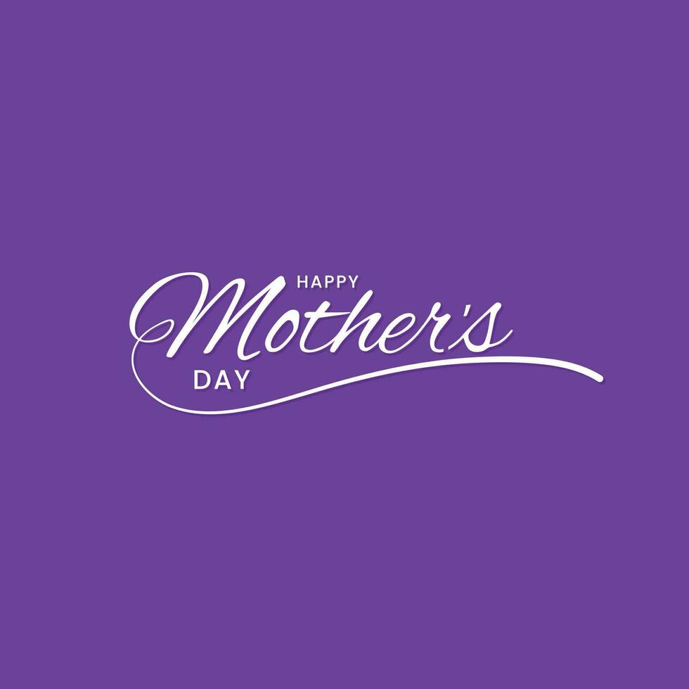 glücklich Mütter Tag Sozial Medien Post vektor