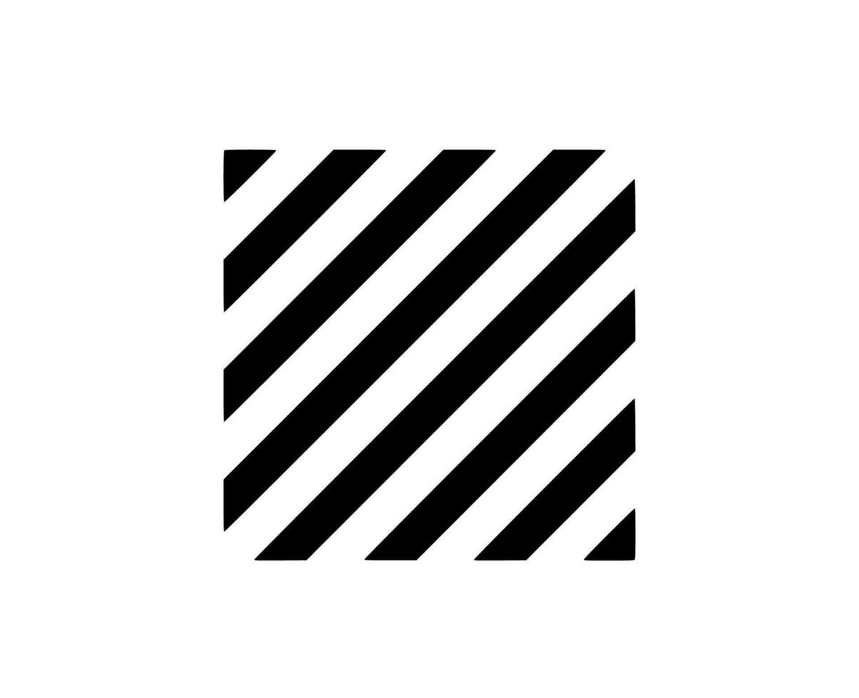 off-white varumärke logotyp kläder svart symbol design ikon abstrakt vektor illustration