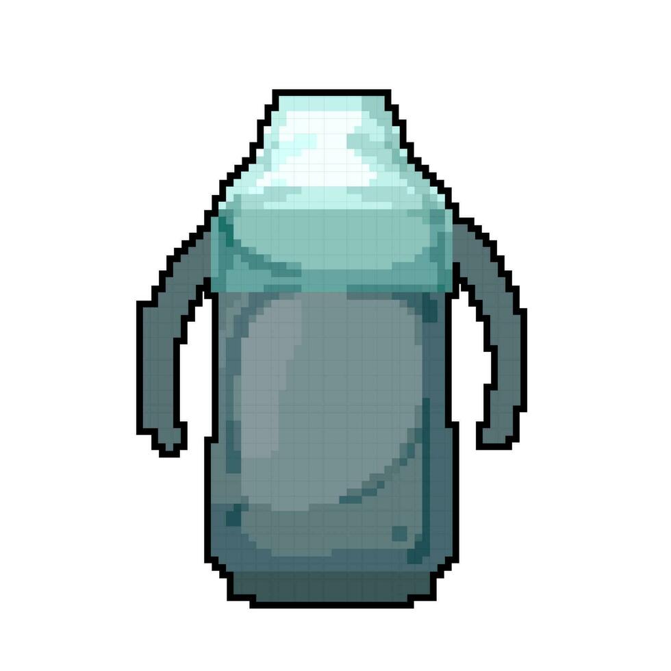 bebis sippy kopp spel pixel konst vektor illustration