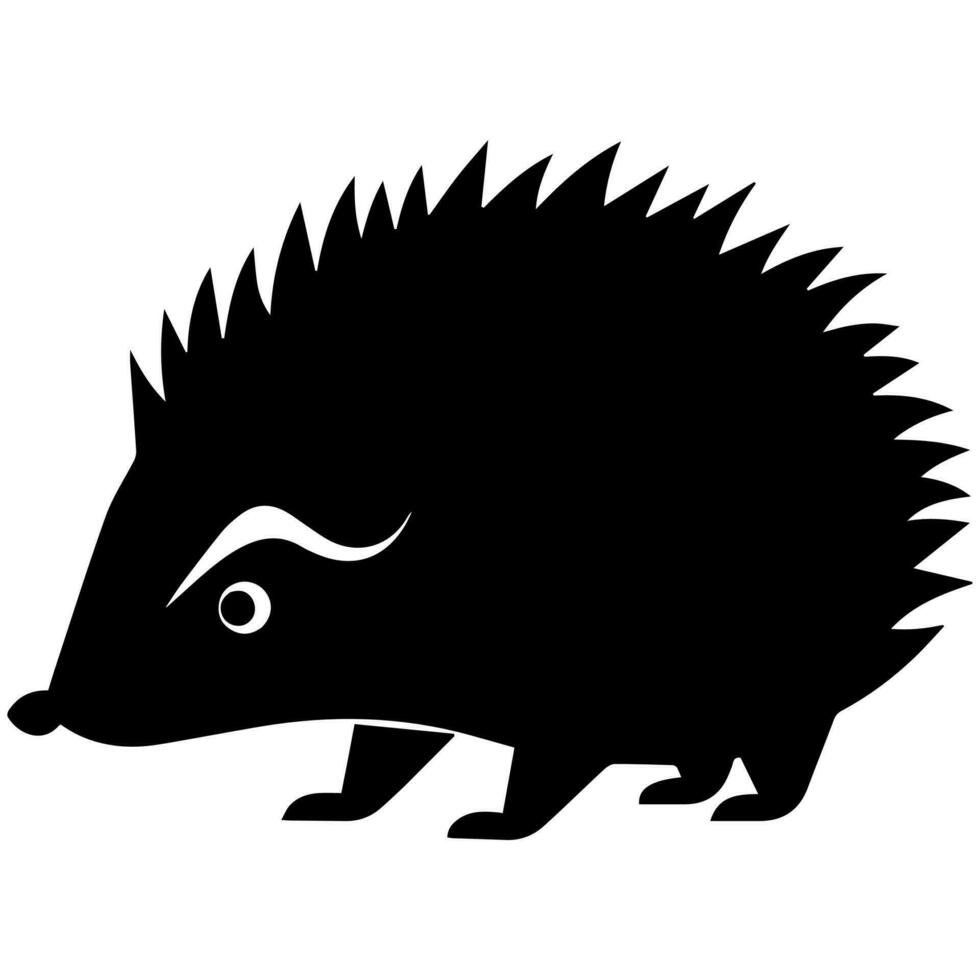 süß Karikatur Igel Vektor Symbol