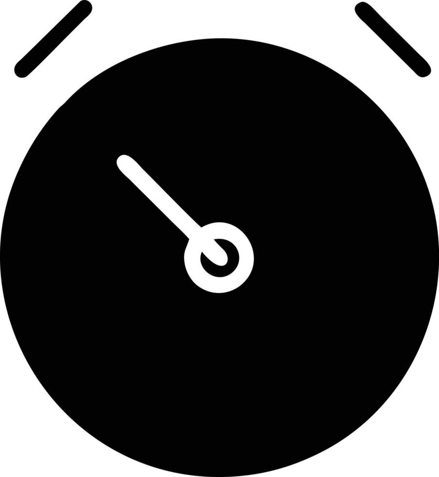 Uhr Symbol Symbol Design Bild. Illustration von das Alarm Uhr Zeit isoliert Vektor Bild. eps 10