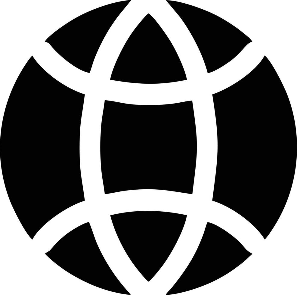 Globus Planet Erde Symbol Symbol Vektor Bild