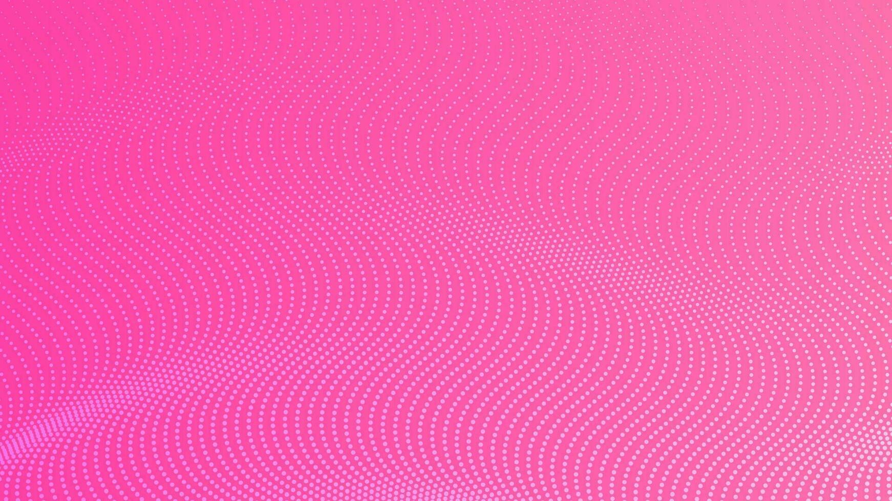 halvton lutning bakgrund med prickar. abstrakt rosa prickad pop- konst mönster i komisk stil. vektor illustration