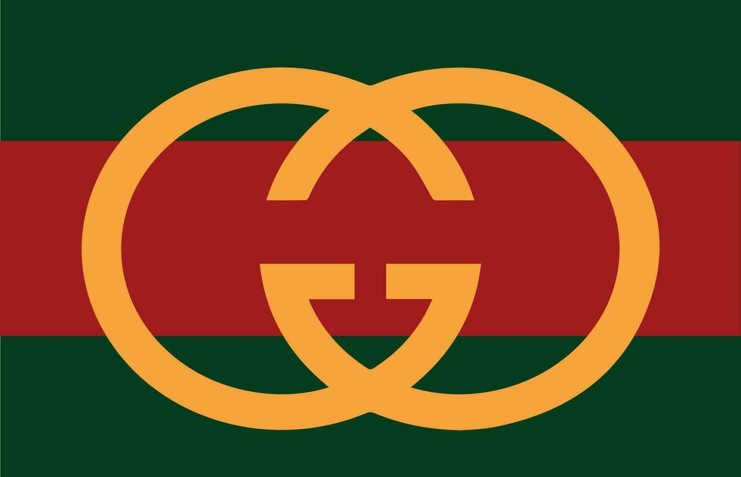 gucci logotyp varumärke symbol design kläder mode vektor illustration