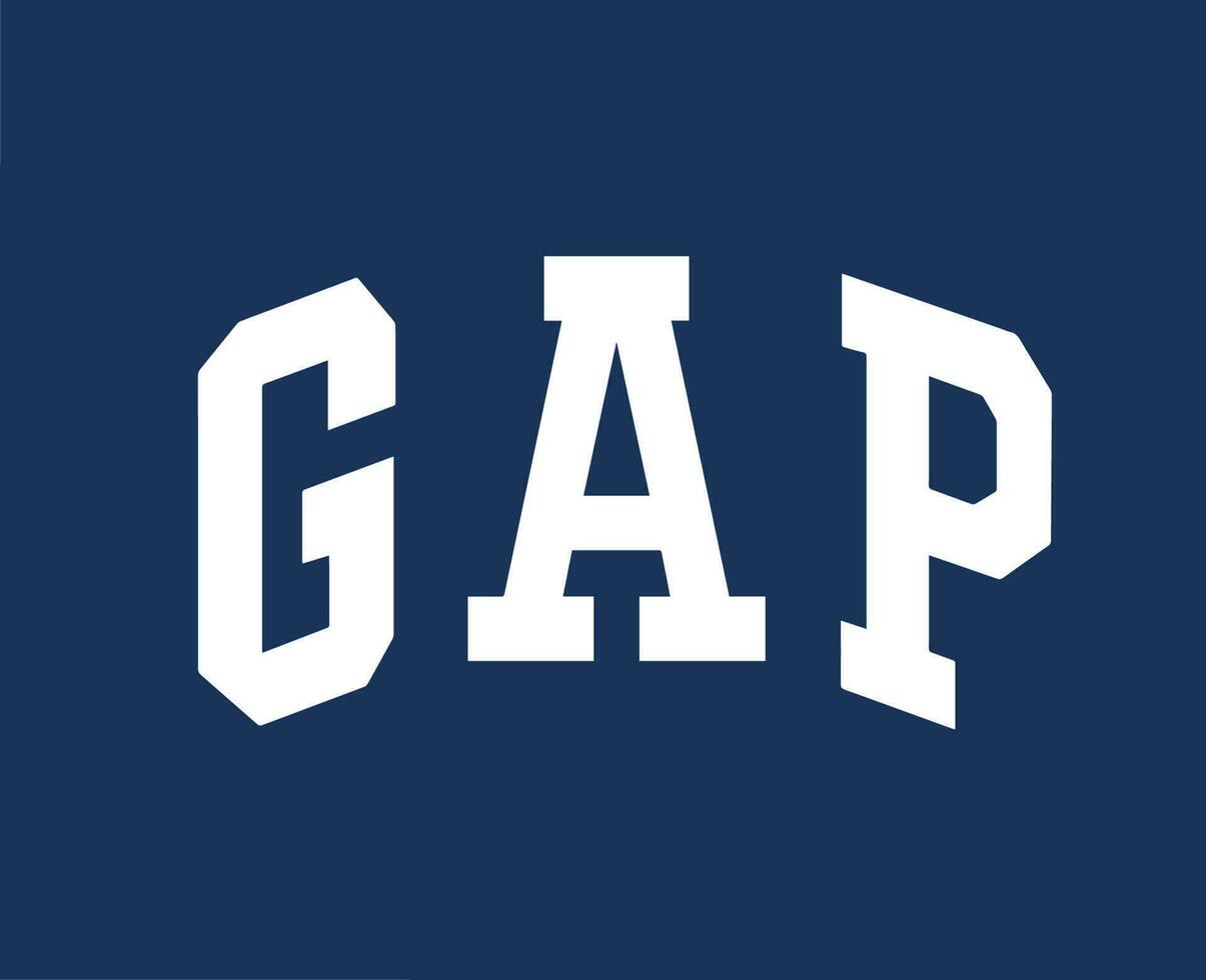 glipa logotyp varumärke symbol vit design kläder mode vektor illustration med blå bakgrund