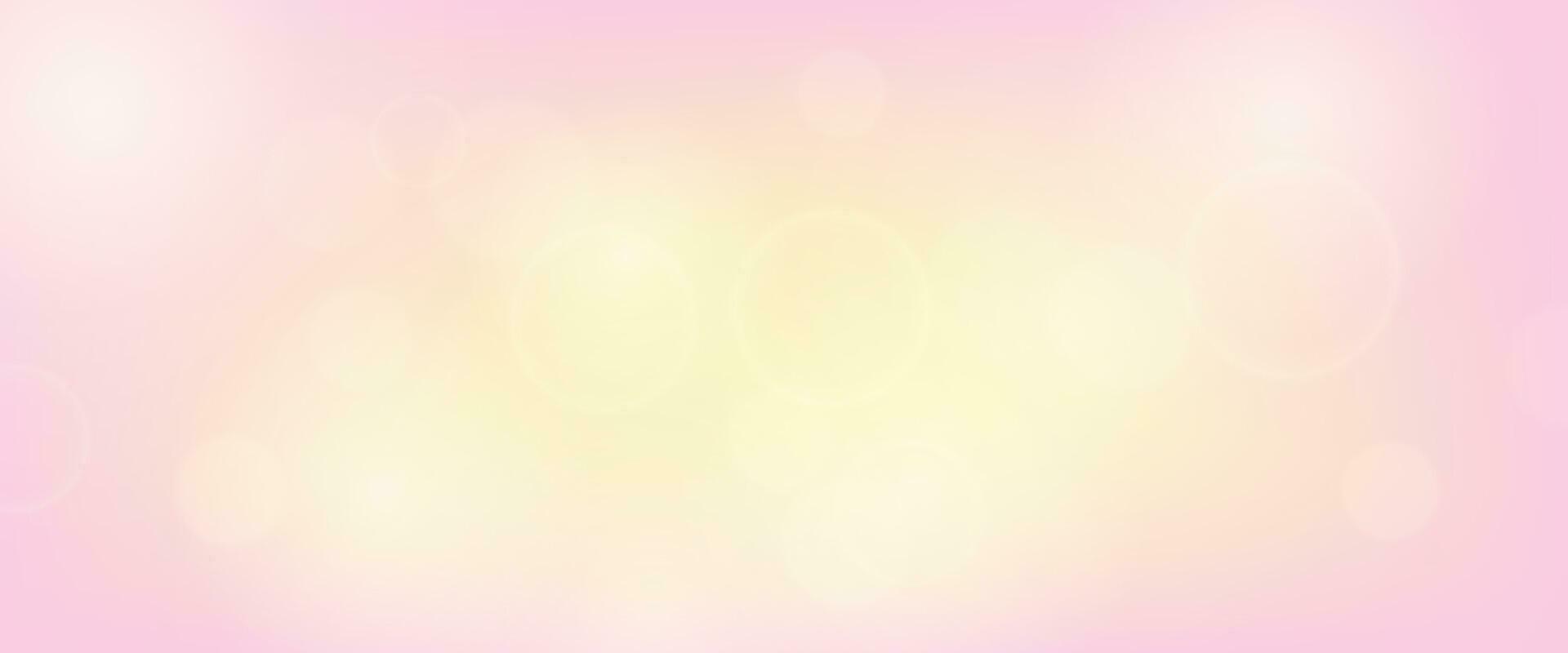 abstrakt Hintergrund mit verwischen Bokeh Licht Wirkung. modern bunt kreisförmig verwischen Licht Hintergrund. Vektor Illustration